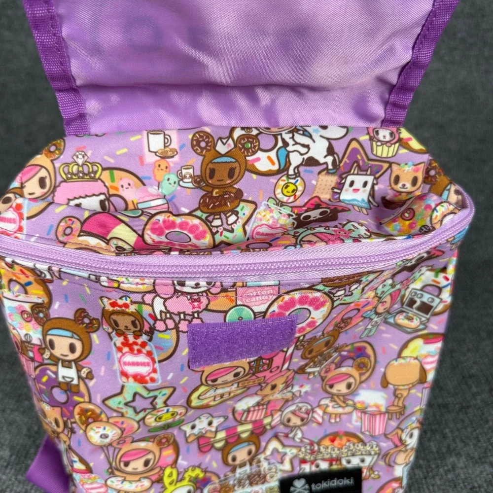 Tokidoki Sweetshop Mini Backpack Pink Adjustable Straps Bag Purse Kawaii‎